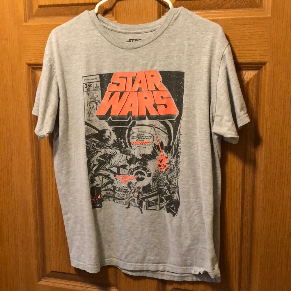 Star Wars T-shirt Neon Orange/pink